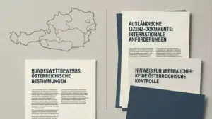 Ausländische Lizenz und Österreich: was sie nicht automatisch bedeutet